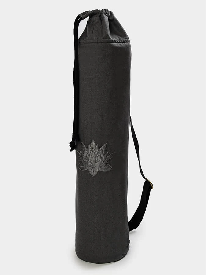 Yoga Studio GOTS Organic Cotton Lotus Yoga Mat Bag 15 Yoga Studio GOTS Organic Cotton Lotus Yoga Mat Bag - Image 13