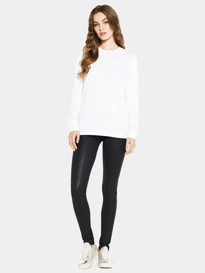 Yoga Studio Women's Long Sleeve Organic Cotton T-Shirt 4 Yoga Studio Women's Long Sleeve Organic Cotton T-Shirt - Image 2