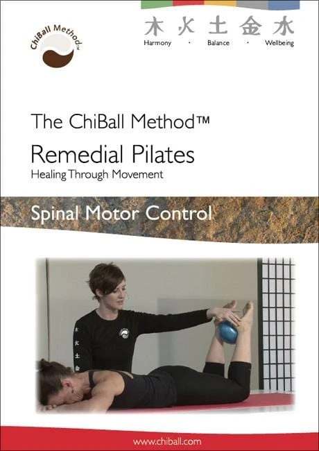 ChiBall Remedial Pilates – Spinal Motor Control DVD 3 ChiBall Remedial Pilates – Spinal Motor Control DVD