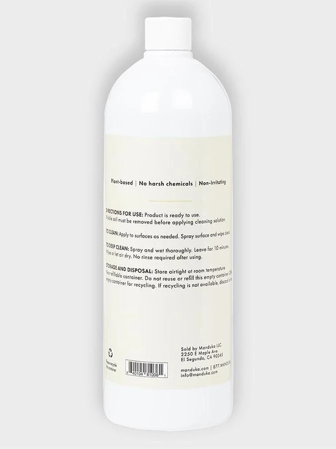 Manduka Botanical Fresh Citrus Scent Cleaner - 32 Oz (946ml) 4 Manduka Botanical Fresh Citrus Scent Cleaner - 32 Oz (946ml) - Image 2