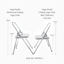 Yoga Studio Folding Yoga Chair - Tall/High 13 Yoga Studio Folding Yoga Chair - Tall/High -Yoga Supply Store ohorbphuapm