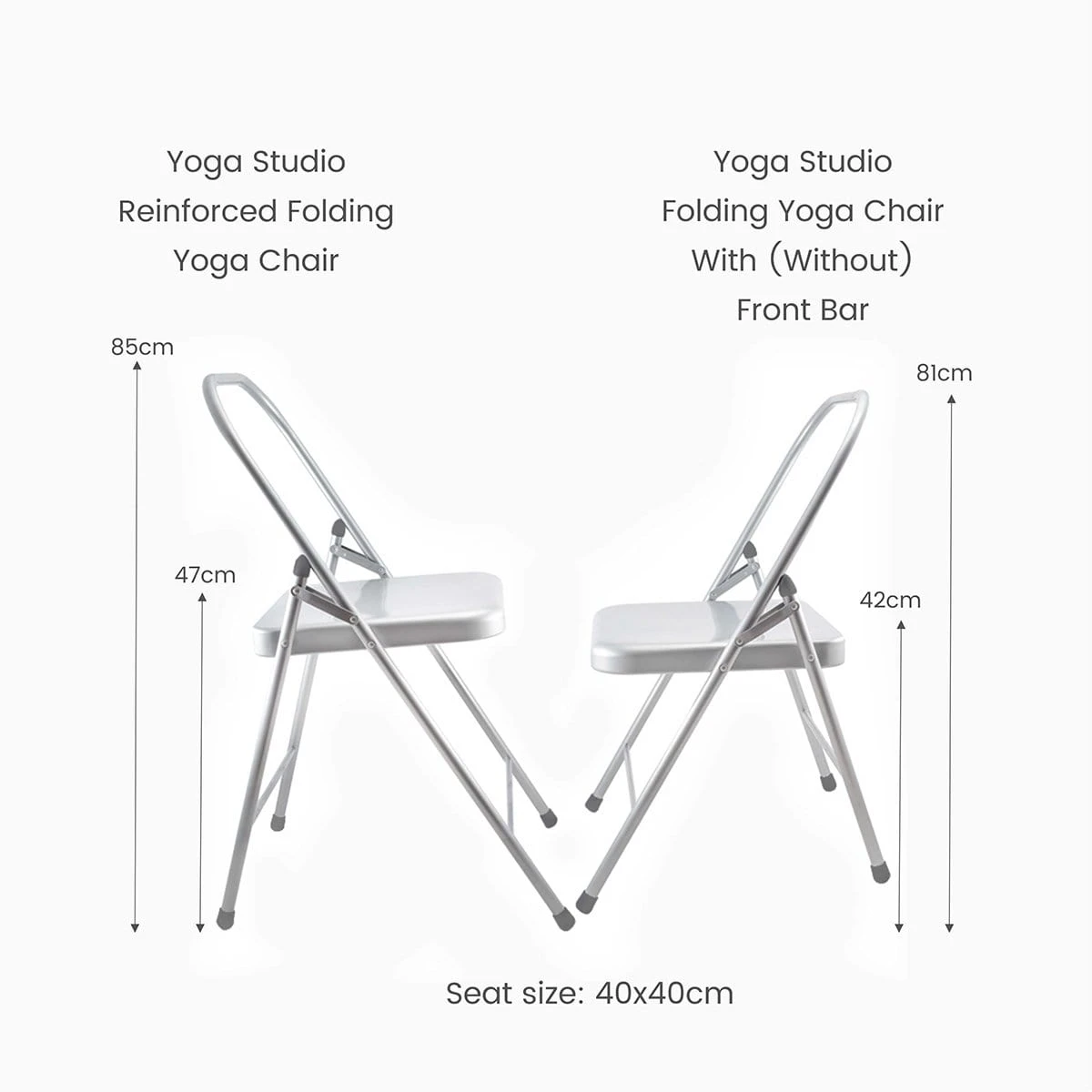 Yoga Studio Folding Yoga Chair - Tall/High 8 Yoga Studio Folding Yoga Chair - Tall/High - Image 6