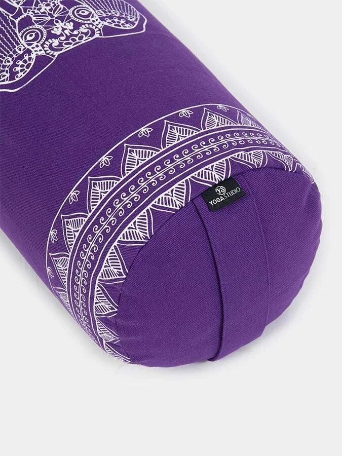 Yoga Studio Organic Buckwheat Elephant Designed Round Bolster 8 Yoga Studio Organic Buckwheat Elephant Designed Round Bolster - Image 6