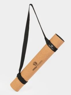 Yoga Studio Printed Elephant Cork Yoga Mat - 4mm -Yoga Supply Store pgd1yz02l01