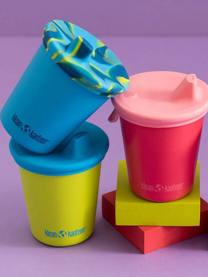 Klean Kanteen Kid's Cup Sippy Lid 2 Pack 11 Klean Kanteen Kid's Cup Sippy Lid 2 Pack - Image 9
