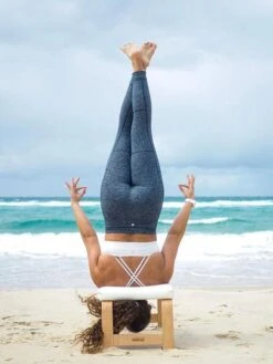 FeetUp Headstand Yoga Stool - Chocolate White 13 FeetUp Headstand Yoga Stool - Chocolate White -Yoga Supply Store pzv0g4iw4yp