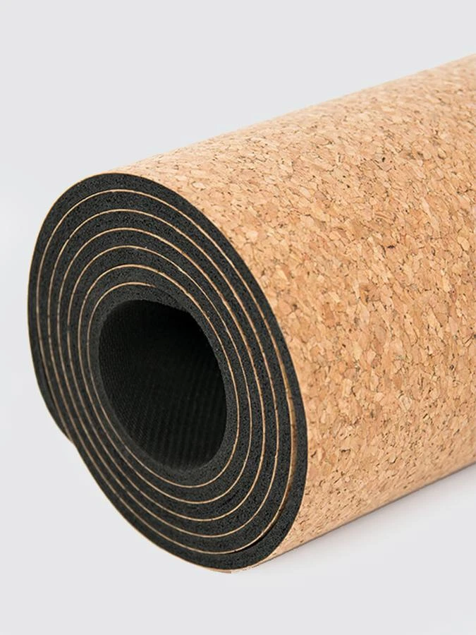 Yoga Studio Cork Yoga Mat Unbranded 4mm 6 Yoga Studio Cork Yoga Mat Unbranded 4mm - Image 4