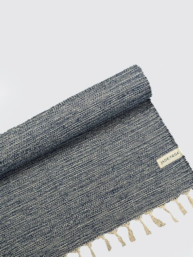 Jade Yoga Recycled Cotton Yoga Blanket 5 Jade Yoga Recycled Cotton Yoga Blanket - Image 3