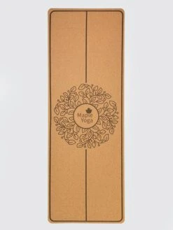 Maple Yoga Cork Tree Mandala Yoga Mat 4mm