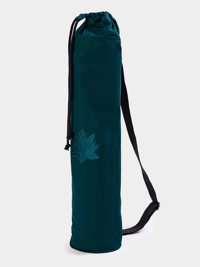 Yoga Studio GOTS Organic Cotton Lotus Yoga Mat Bag 3 Yoga Studio GOTS Organic Cotton Lotus Yoga Mat Bag