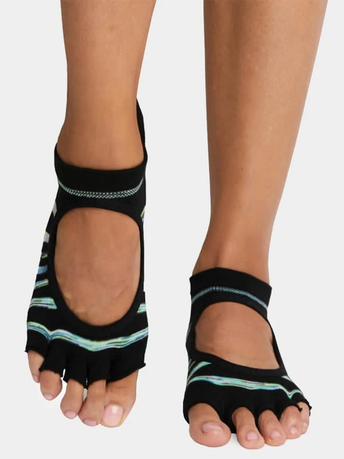 ToeSox Bellarina Tec Half Toe Women's Yoga Socks 4 ToeSox Bellarina Tec Half Toe Women's Yoga Socks - Image 2