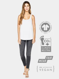 Yoga Studio Women's Organic Cotton Classic Vest -Yoga Supply Store sbltexhbxn3