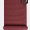 The Yoga Studio 6mm Yoga Mat With Custom Design - Burgundy 1 The Yoga Studio 6mm Yoga Mat With Custom Design - Burgundy -Yoga Supply Store sgly2geqjq1