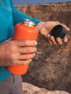 Klean Kanteen Wide Mouth Bottle 40oz (1182ml) With Loop Cap -Yoga Supply Store t4bzeaqtjgt