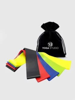 Yoga Studio Resistance Bands - 5 Pack -Yoga Supply Store u1t3iffcvcq