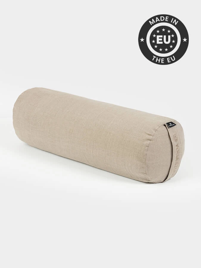 Yoga Studio EU Organic Buckwheat Linen Bolster 3 Yoga Studio EU Organic Buckwheat Linen Bolster