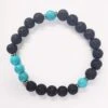 Yoga Studio Lava Stone & Turquoise Mala Bead Bracelet -Yoga Supply Store uceg2u3q3cz