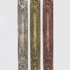 Namaste Metal Embossed Incense Holder -Yoga Supply Store vambqi5tfd4