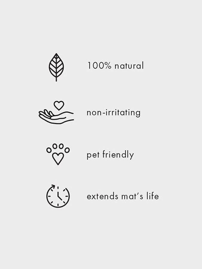 Manduka Natural Rubber Restore Yoga Mat Wash Cleaner - 4oz (118ml) 4 Manduka Natural Rubber Restore Yoga Mat Wash Cleaner - 4oz (118ml) - Image 2