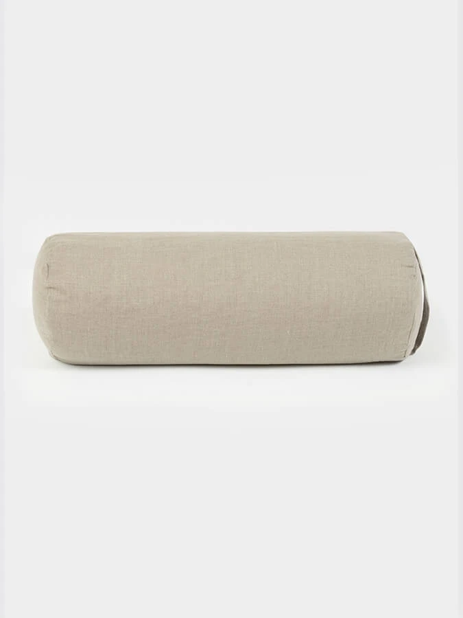 Yoga Studio EU Organic Buckwheat Linen Bolster 5 Yoga Studio EU Organic Buckwheat Linen Bolster - Image 3