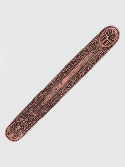 Namaste Metal Embossed Incense Holder -Yoga Supply Store wznrbjh0lb0