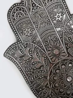 Namaste Hamsa Hand Embossed Incense Holder -Yoga Supply Store wzpldqyvphu