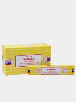Satya Incense Sticks 15g Pack Of 12 - Vanilla