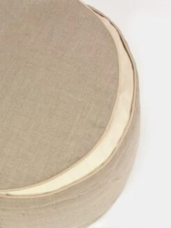 Yoga Studio EU Cylinder Buckwheat Linen Meditation Cushion -Yoga Supply Store xcsjxzdr30a