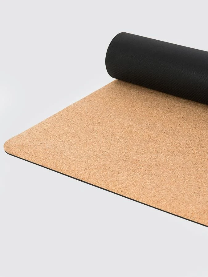 Yoga Studio Cork Yoga Mat Unbranded 4mm 5 Yoga Studio Cork Yoga Mat Unbranded 4mm - Image 3