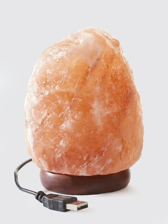 Yoga Studio Natural Himalayan Salt Lamp - USB Powered (1Kg) 3 Yoga Studio Natural Himalayan Salt Lamp - USB Powered (1Kg)
