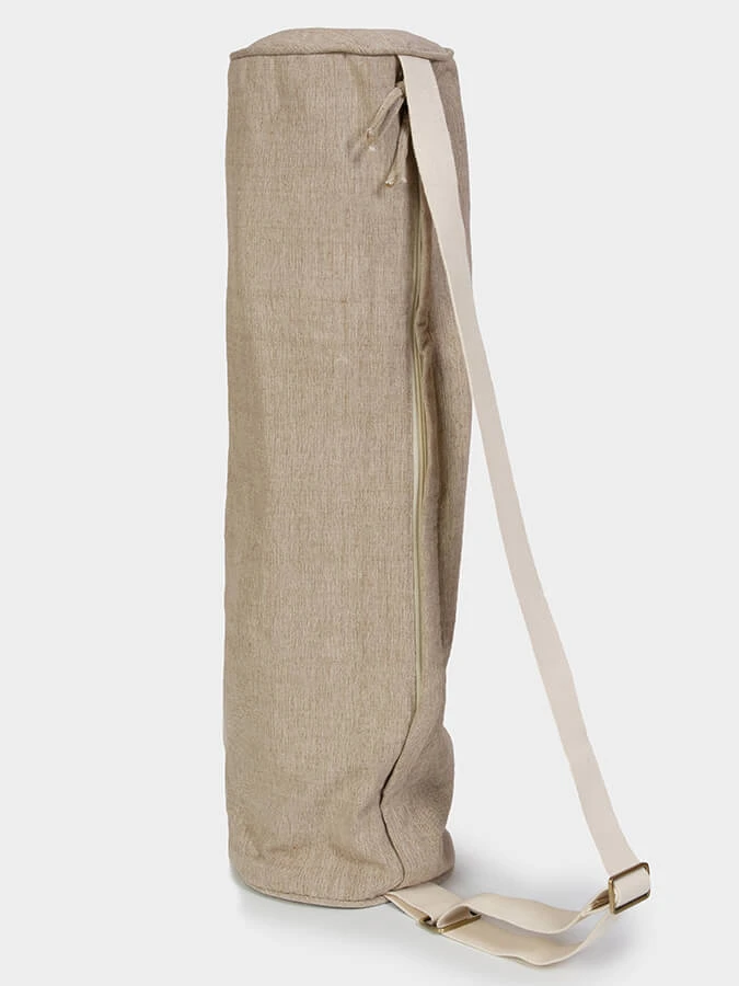 Yoga Studio Organic Cotton Two Toned Yoga Mat Bag 11 Yoga Studio Organic Cotton Two Toned Yoga Mat Bag - Image 9