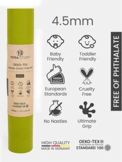 Yoga Studio Oeko-Tex Long Yoga Mat 4.5mm -Yoga Supply Store zlnwm1u14pp 4b72c1c0 4c6d 46bb 9a17 edee4f193cbd
